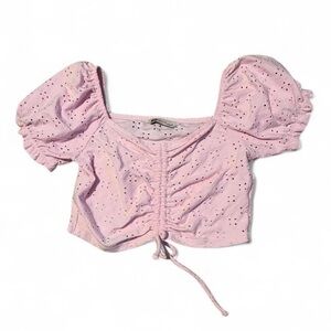 SO Light Pink  Crop Top